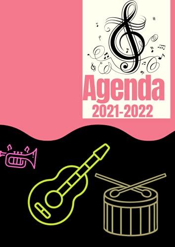 Agenda: Idee Cadeau | Calendriers, Organiseurs & Planificateurs, Idéal Pour Les Musiciens Écoliers, Collégiens, Lycéens Et Étudiants: 1 Semaine Sur 2 Pages - Grand Format A4 Souple