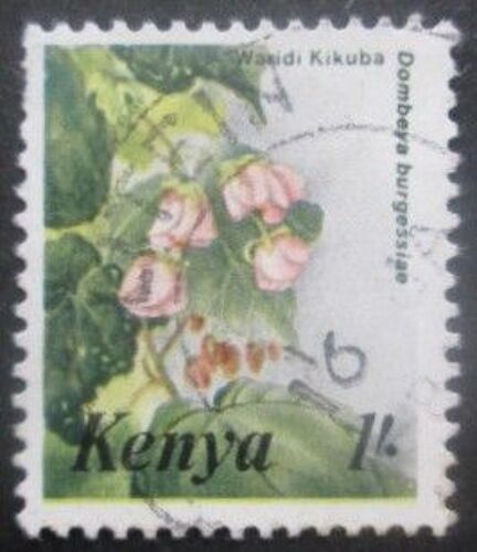 Kenya N°344 Fleurs Oblitéré