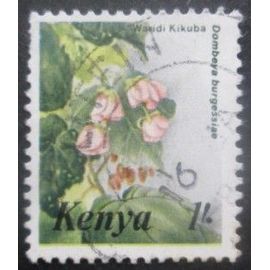 Kenya N°344 Fleurs Oblitéré