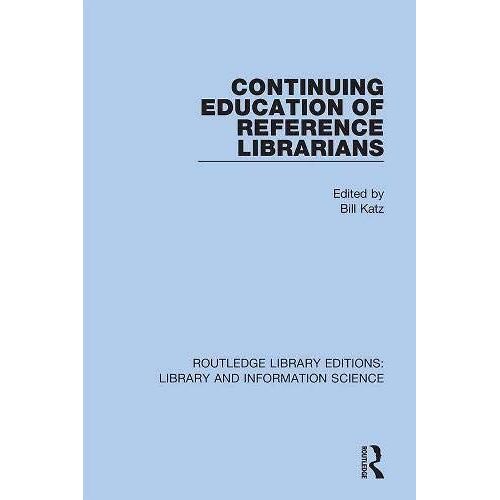 Continuing Education Of Reference Librarians