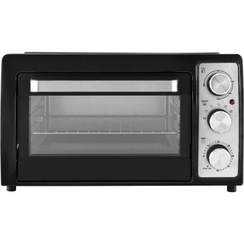 TKG 2031 CR BK - Mini-four avec convection et rôtisserie - 28L - 1500W - 100-230°C - Noir