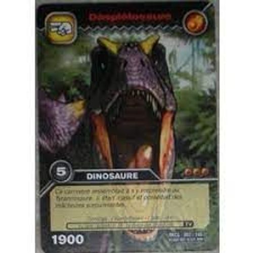 Carte Dinosaur King : Dasplétosaure - 2008