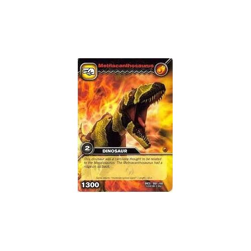 Carte Dinosaur King : Métriacanthosaure - 1300 - 2008