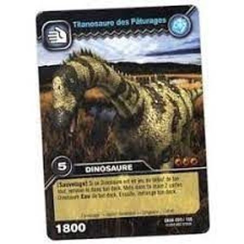 Carte Dinosaur King : Titanosaure Des Paturages - 1800