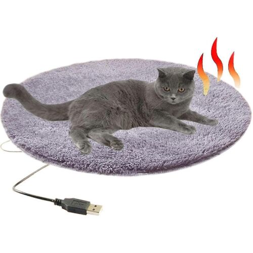 Coussin Chauffant Pour Animaux De Compagnie, Coussin Chauffant Électrique Pour Chat Grand Coussin Chauffant Imperméable À L'eau Pour Chats, Tapis Chauffant Chauffage De Sécurité Du Lit