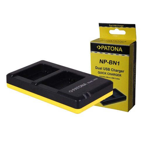 CHARGEUR BATTERIE NP-BN1 DOUBLE PATONA POUR APPAREIL COMPACT PHOTO CYBERSHOT SONY