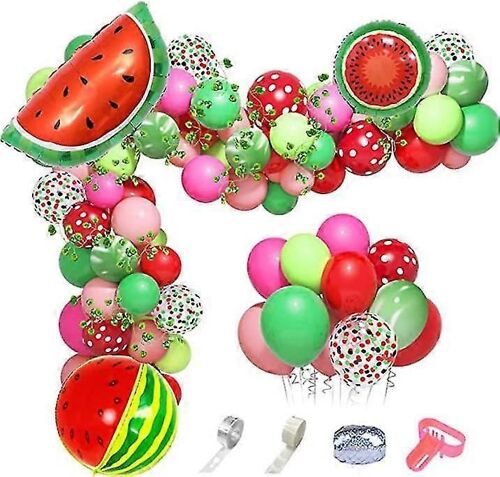 Ballons de pastèque pour décorations d'anniversaire de pastèque