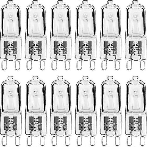 G9 Lampe Halogène Perles 20pcs C-Classe Lampe De Four 230v 28w Lampe De Table Lampe Murale Lustre Ampoule Spéciale