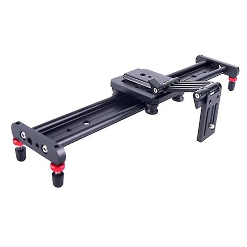 Pour Dslr Camera Sliding Rail Head Straight Stands Z-Folding Tabletop Trépied Quick Lock Mobile Phone