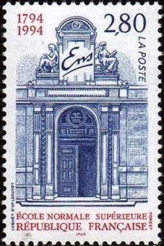 1 Timbre France 1994, Neuf -Ecole Normale Supérieure 200 Ans - Yt 2907