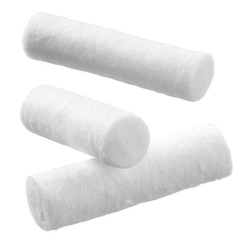 Rouleaux De Gaze Dentaire, 1000 Paquets De Rouleaux De Coton, Bouchons De Saignement De Nez Super Absorbants, Coton Roulé 10x38cm Pour La Bouche 