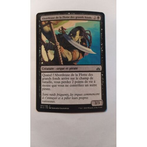 Fathom Fleet Boarder // Abordeuse De La Flotte Des Grands Fonds (Les Combattants D'ixalan) 