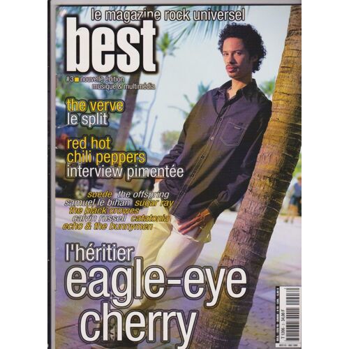 Best N° 3 Mai 1999 - The Verve - Eagle-Eye Cherry - Red Hot Chili Peppers - Samuel Le Bihan - Calvin Russell - Black Crowes - Echo& The Bunnymen - Offspring -Mayall - Catatonia - Soul Wax - Sugar Ray 