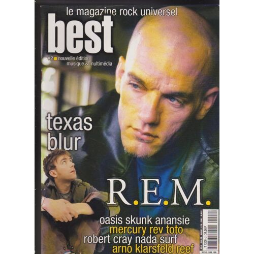 Best N° 2 Avril 1999 - Texas Oasis Blur - Skunk  John Mellencamp -  Scorpions- Rem - Toto -Nada Surf - Lauren Hill 