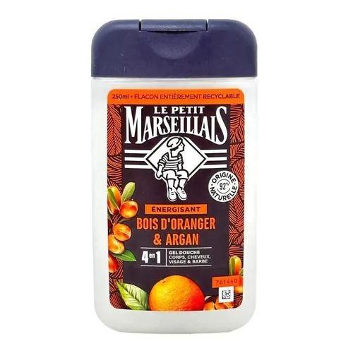 Le Petit Marseillais - Le Petit Marseillais Douche Homme Bois D'oranger&argan 250ml Gel Douche 250 Ml 