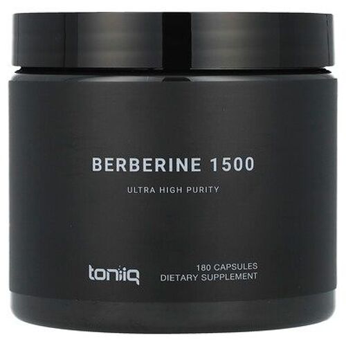 Toniiq, Berbérine 1500, 180 Capsules 