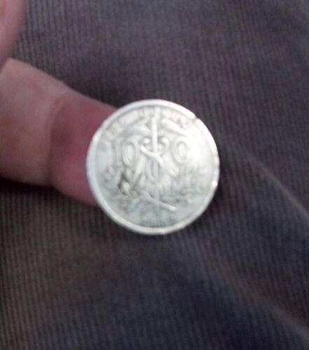 Monnaie Argent 10 Centavos Bolivie 1899