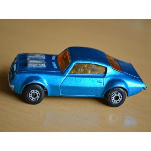 Matchbox Lesney Superfast N ° 4 Bleu Métallisé Foncé Pontiac Firebird