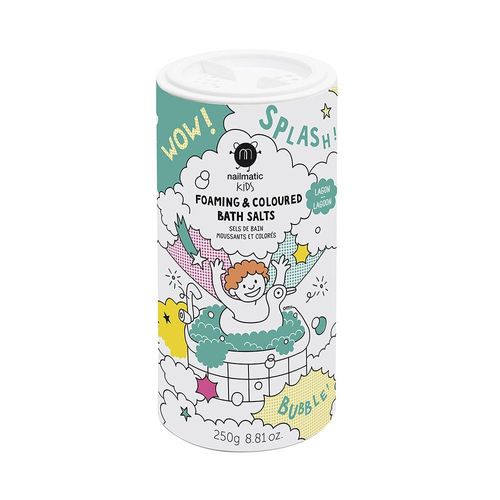Saliere Sels De Bain Colorants & Moussants - Nailmatic - Sels De Bain Lagon 