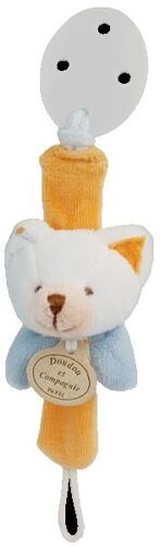 Doudou Peluche Ours Bear Bar Teddy Orso Attache Tétine Mon Attache Sucette Eveil Le Jardin Merveilleux D&c Cie & Puériculture 