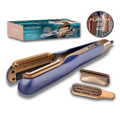 Ritualcare Air Lisse 2in1 Blue Plancha De Pelo Con Aire. Secador Plancha De Pelo. Alisadorâ  Cecotec