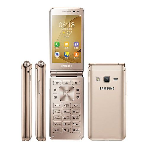Samsung Galaxy Folder 2 (G160N) 32 Go Single SIM Android Smartphone - Or