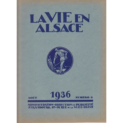 La Vie En Alsace 1936  N° 8