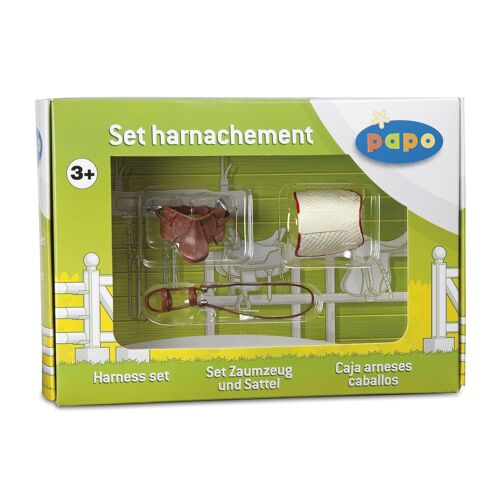 CHEVAUX, POULAINS ET PONEYS Coffret harnachement