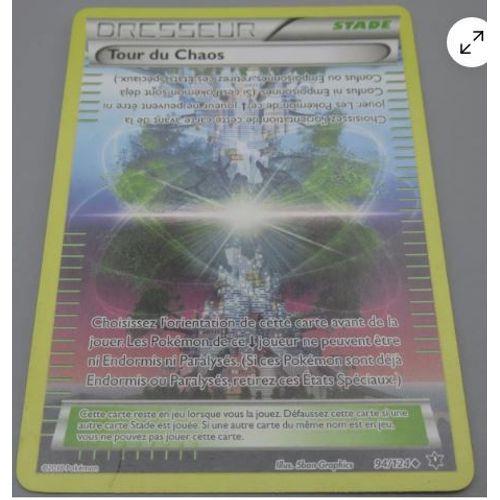 Pokemon Tour Du Chaos Xy10 Impact Des Destins 94 / 124