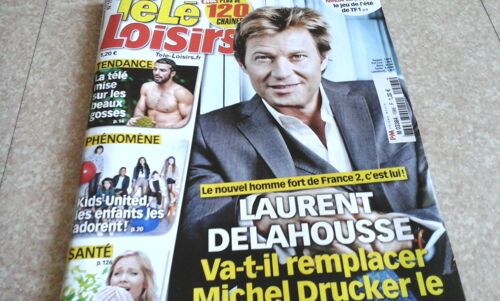Télé Loisirs 1568 Laurent Delahousse,Kid's United,Ninja Warrior
