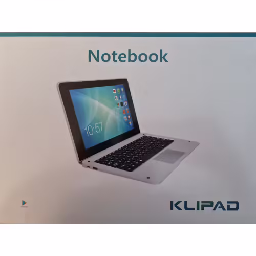 Tablette Klipad Notebook 10.1 KL638DK 16 Go 10.1 pouces Noir