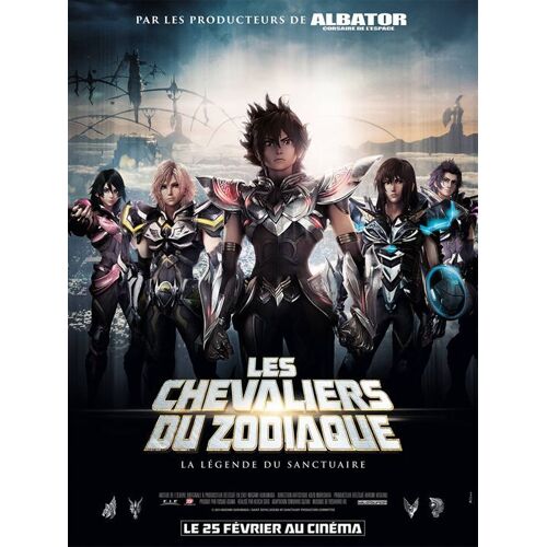 Les Chevaliers Du Zodiaque - La Légende Du Sanctuaire /Saint Seiya: Legend Of Sanctuary- Véritable Affiche De Cinéma Pliée - Format 40x60 Cm -De Keichi Sato Avec Nobuhiko Okamoto, Kenji Nojima - 2015