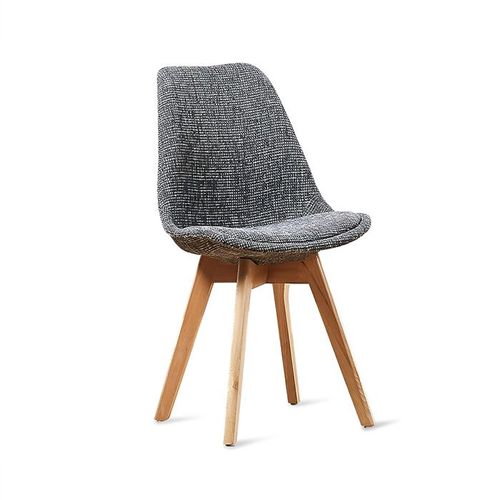 Chaise Scandinave Grise Patchwork - Bjorn