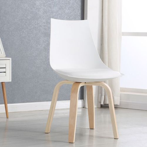 Chaise Scandinave Blanche - Nicosie