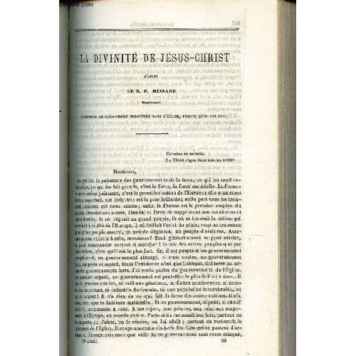 La Divinite De Jesus-Christ / Instruction Sur Les Epreuves Des Justes Et Des Pecheurs En Ce Monde.