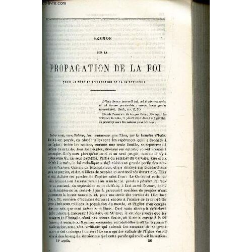 Sermon Sur La Propagation De La Foi Pour La Fete De L'invention De La Ste Croix / Discours Sur Le Sacerdoce - Deuxieme Partie.