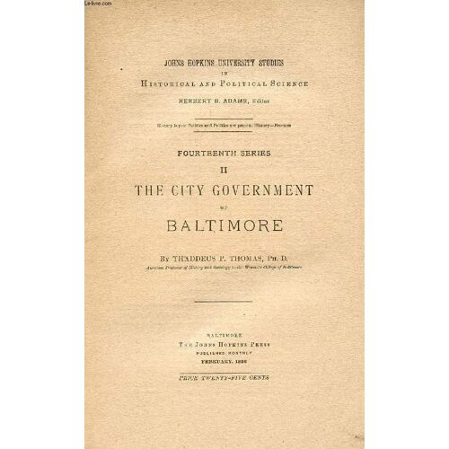 The City Government Of Baltimore