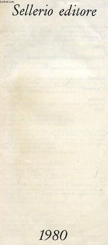Sellerio Editore, 1980 (Catalogo)
