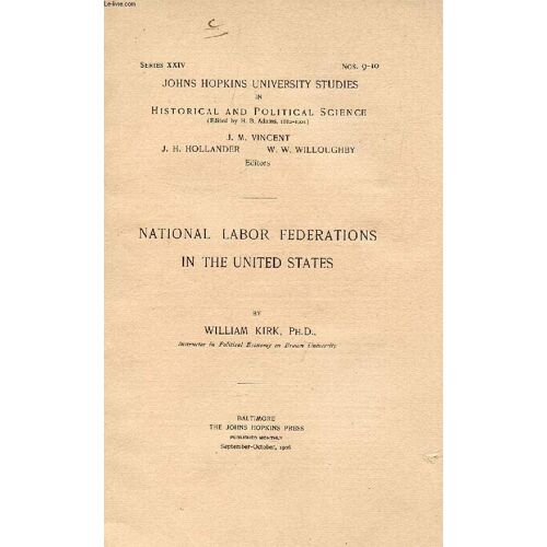 National Labor Federations In The United States