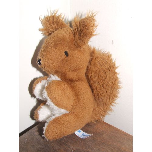 ECUREUIL BETTELLA peluche fabrication française ancien vintage 