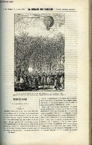 La Semaine Des Familles 24eme Annee N°41 - Titres De Gloire V De G. De La Landelle, Souris Xiii De L. Mussat, Le Chateau De Versailles Ii De Ch. Barthelemy, Une Vocation De Vte Henri Du ...