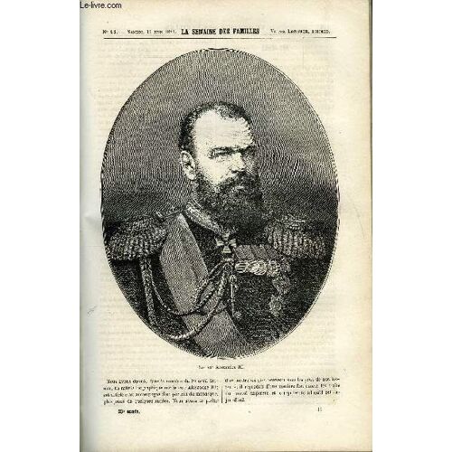 La Semaine Des Familles 23eme Annee N°11 - Mes Singes De Leontine Rousseau, Le Juif Errant A Paris Vii De Oscar Havard, La Foret De Fontainebleau Et Barbison De Oscar Havard, Un Drame En ...