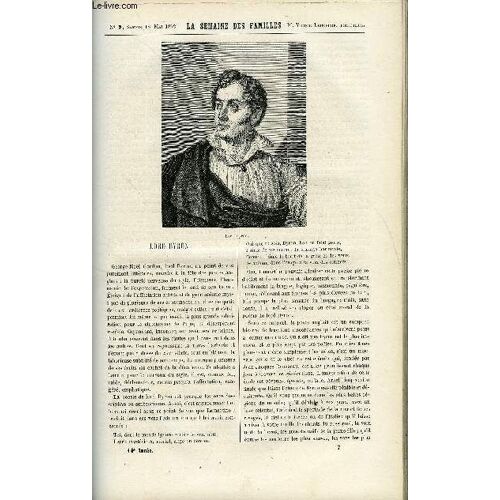 La Semaine Des Familles 14eme Annee N°7 - Lord Byron De Xavier De Corlas, Aigle Et Colombe Ix De Zenaide Fleuriot, Les Bourbons D'espagne De C. Lawrence, Un Coup D'oeil En Chine De C. ...