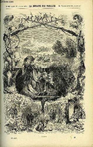 La Semaine Des Familles 12eme Annee N°17 - La Chasse De Marc Pessonneaux, Les Douze Enfants De La Veuve De Hippolyte Audeval, Coutumes Meridionales De Casimir Tourel, La Cathedrale D'evreux ...