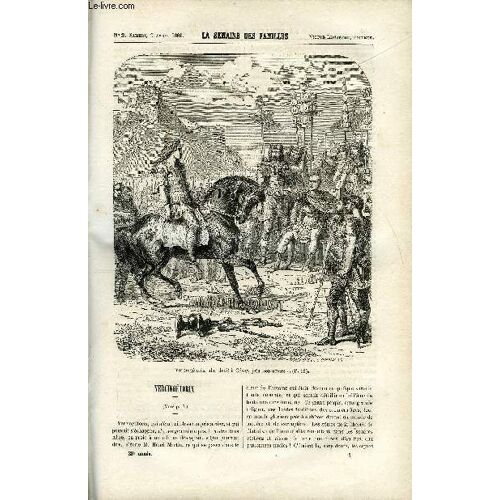 La Semaine Des Familles 23eme Annee N°2 - Vercingetorix De S. Dussieux, La Fontaine En Voyage De Ch.Barthelemy, Un Drame En Province Ii De Etienne Marcel, L'escapade De J.O Lavergne, Adrien ...