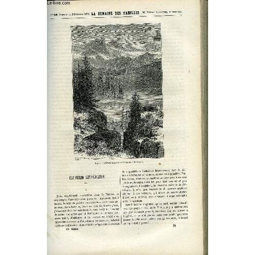 La Semaine Des Familles 14eme Annee N°38 - Causerie Litteraire De Leon Gautier, Le Roi De Gand Xii De Henry Cauvain, Le 8 Decembre A Lyon Et A Sainte-Anne-D'auray De Ambroise Petit ...