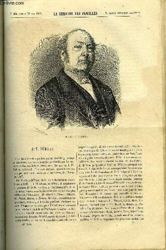 La Semaine Des Familles 10eme Annee N°35 - J.-F. Dubner De Felix-Henri, Ma Grande Soeur Xii De Zenaide Fleuriot, Le Concours Regional D'orleans De Rene, Nouvelles Du Pays Scientifique De ...