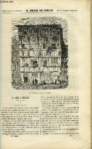 La Semaine Des Familles 16eme Annee N°22 - La Mer A Dinard De Mme De Mauchamps, L'esclave De Luxe Xxiii De G. De La Landelle, Episodes De Chasse De Leontine Rousseau, Ce Qui Nous Entoure ...