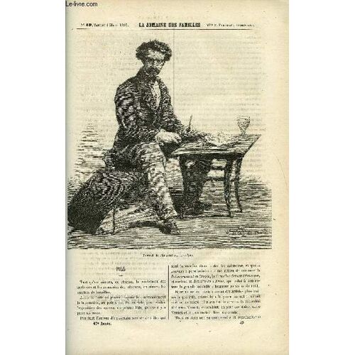 La Semaine Des Familles 17eme Annee N°49 - Pils De Edmond Guerard, Un Fruit Sec De Zenaide Fleuriot, L'interrogatoire De Elie Vernon, Le Premier Tour Du Monde De G. De La Landelle, Le Baron ...
