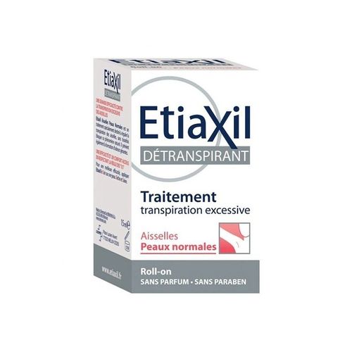 Etiaxil Détranspirant Aisselles Peaux Normales Roll-On 
